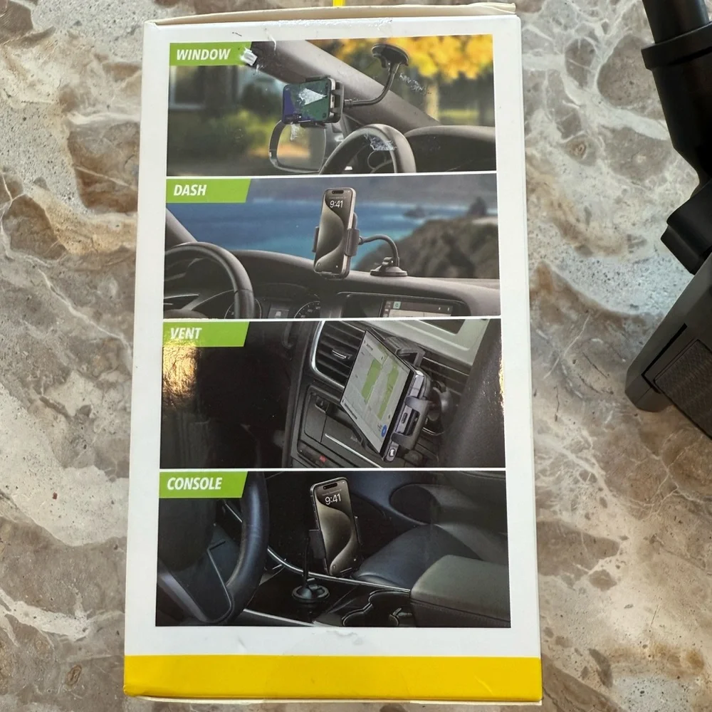 Scosche Black Car Phone Mount